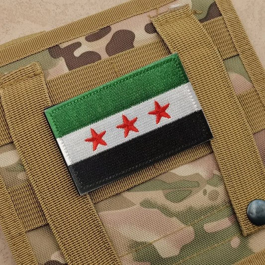 Syrische Flaggen-Patches Armband