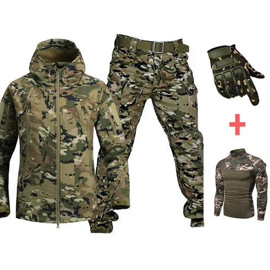 Herren Taktisches Set - Anzug für Frühling, Herbst und Winter