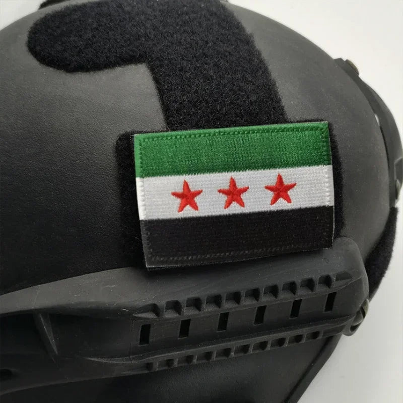 Syrische Flaggen-Patches Armband